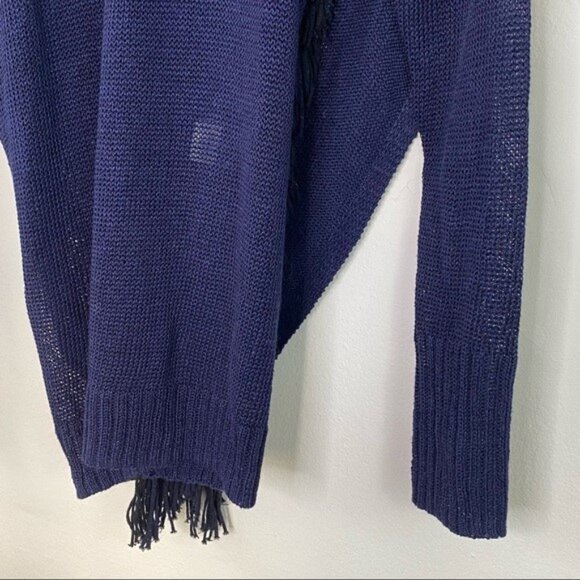 10 Crosby Derek Lam Sweaters |  Front Fringe Sweater | - Picture 4 of 5